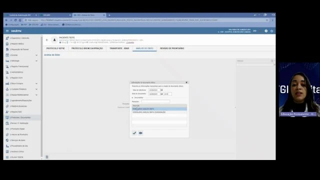 PREENCHIMENTO NO PEP