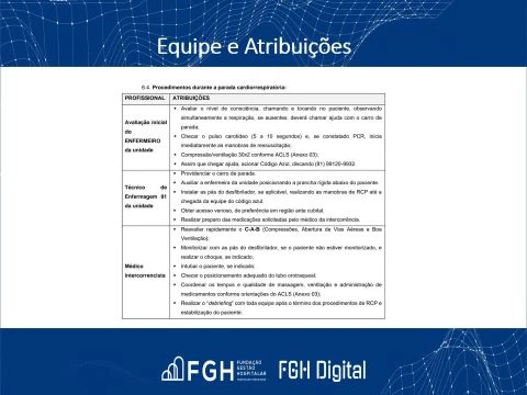PPT DO COÌDIGO AZUL DA EQUIPE DE ENFERMAGEM E FISIO